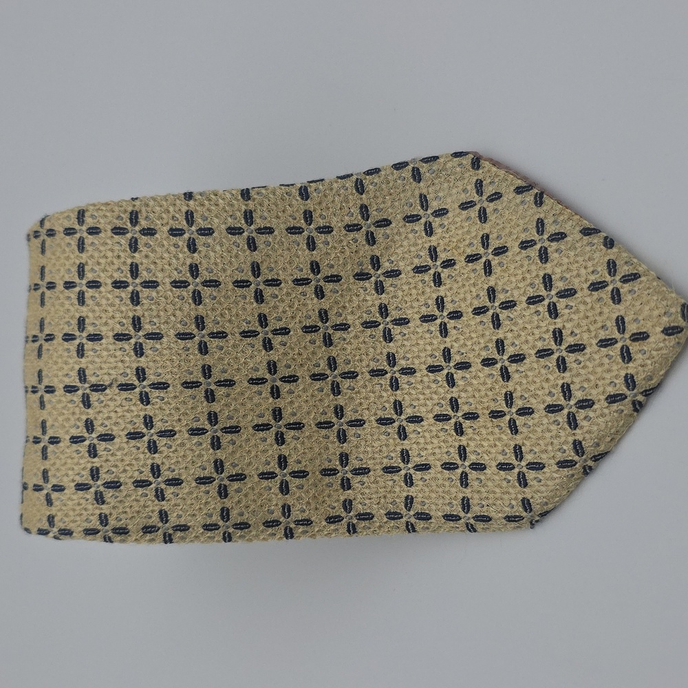 VINTAGE Marie Claire Pour Lui Geometric Pattern Silk Men's Neck Tie